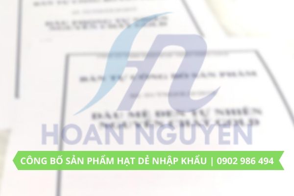 Hướng dẫn thủ tục công bố chất lượng hạt dẻ nhập khẩu