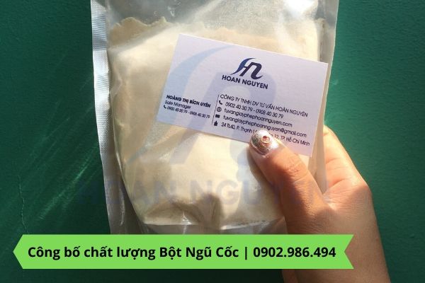 Công bố chất lượng sản phẩm Bột Ngũ Cốc