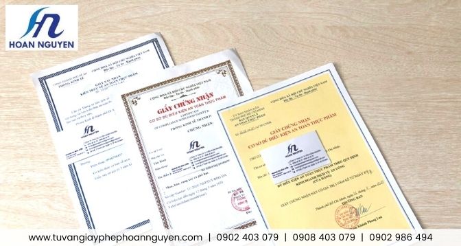 Dịch vụ làm giấy an toàn thực phẩm tại quận Phú Nhuận : ảnh HOÀN NGUYÊN