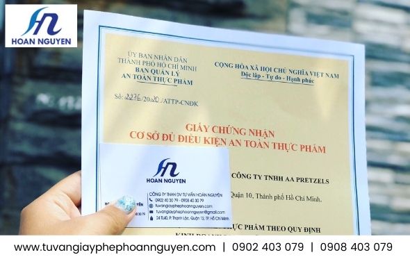 Xin cấp chứng nhận ATTP cơ sở sản xuất Sữa thảo mộc
