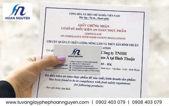 Dịch vụ làm giấy phép an toàn thực phẩm bao gói thủy sản khô Dịch vụ làm giấy phép an toàn thực phẩm bao gói thủy sản khô