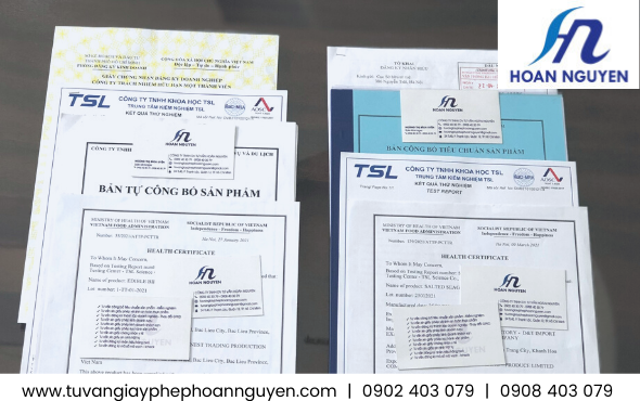 Giấy phép sản xuất và lưu hành nước Nha Đam đóng chai Giấy phép sản xuất và lưu hành nước Nha Đam đóng chai