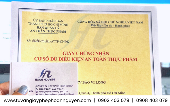 Giấy phép an toàn thực phẩm cơ sở sản xuất chế biến hạt điều Giấy phép an toàn thực phẩm cơ sở sản xuất chế biến hạt điều