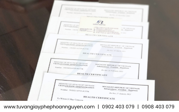 Giấy chứng nhận y tế (HC) xuất khẩu cà phê rang xay Giấy chứng nhận y tế (HC) xuất khẩu cà phê rang xay