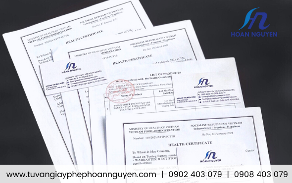 Làm giấy chứng nhận Y Tế (Health Certificate) toàn quốc