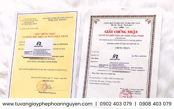 Giấy phép an toàn thực phẩm sản xuất kinh doanh thực phẩm Giấy phép an toàn thực phẩm sản xuất kinh doanh thực phẩm