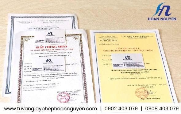 Chứng nhận an toàn thực phẩm sản xuất thạch rau câu Chứng nhận an toàn thực phẩm sản xuất thạch rau câu
