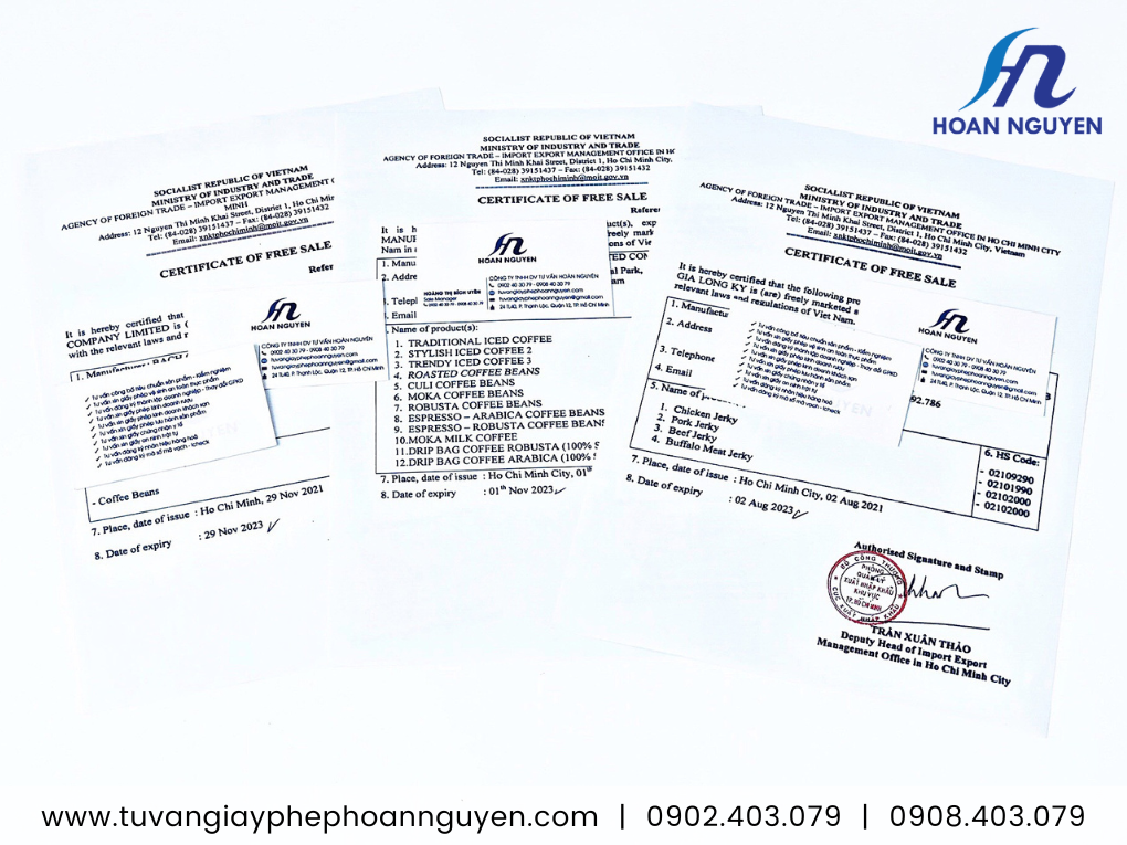 Hoàn Nguyên xin cấp nhanh giấy lưu hành tự do bột nghệ xuất khẩu Hoàn Nguyên xin cấp nhanh giấy lưu hành tự do bột nghệ xuất khẩu