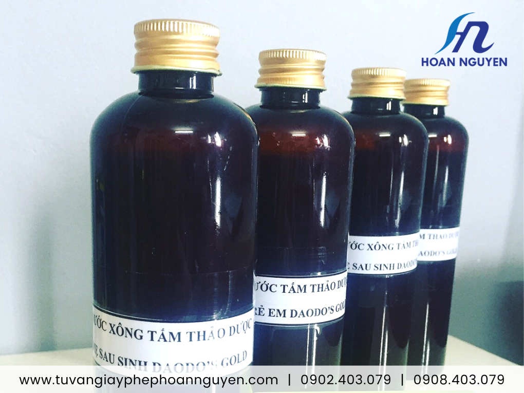 Nước xông tắm thảo dược cho mẹ sau sinh kiểm nghiệm làm công bố