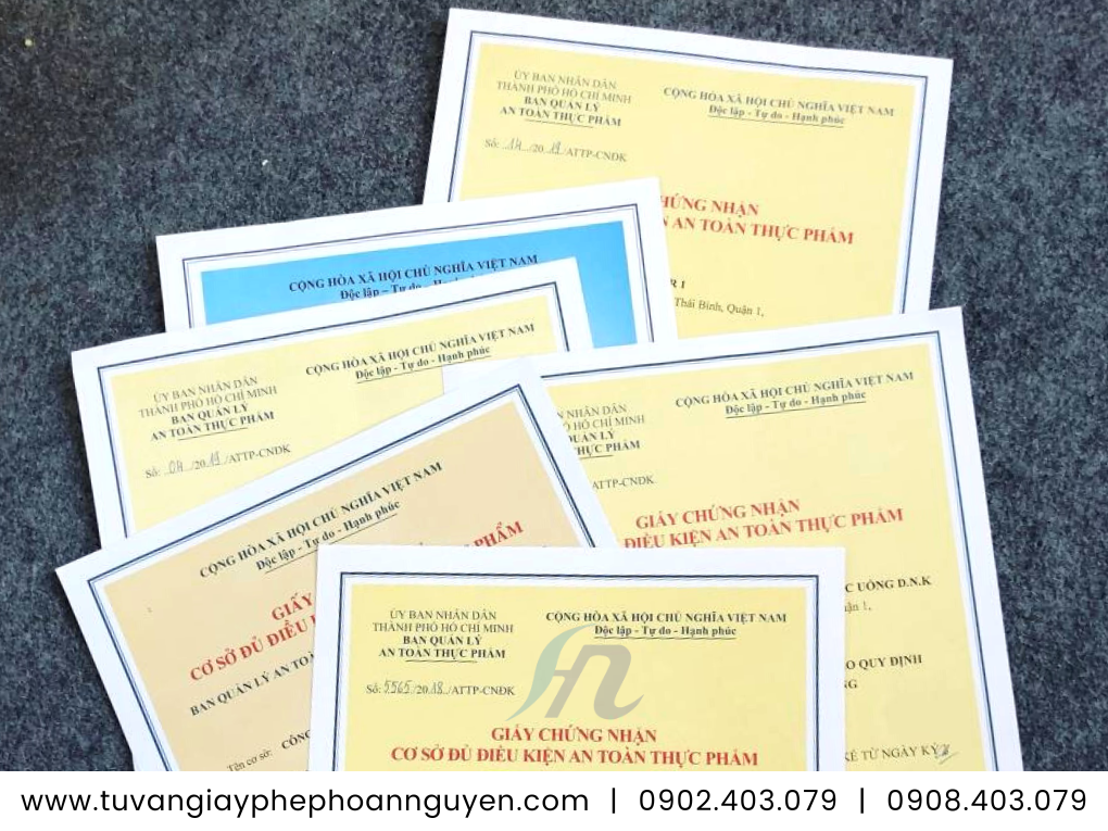 Giấy phép an toàn thực phẩm cơ sở chế biến suất ăn sẵn - Hoàn Nguyên xin cấp nhanh Giấy phép an toàn thực phẩm cơ sở chế biến suất ăn sẵn - Hoàn Nguyên xin cấp nhanh